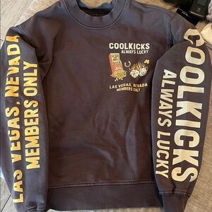 Cool kicks Always Lucky Crewneck Sweatshirt - Black